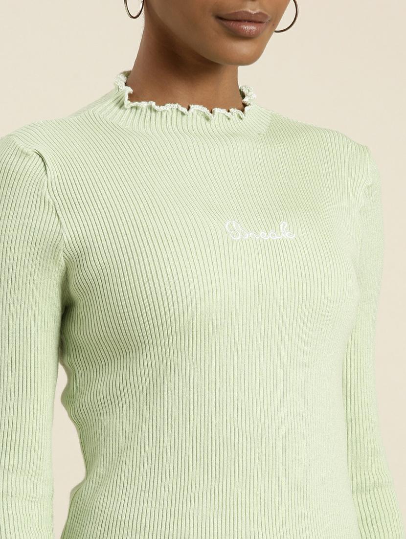 women's straight mock neck top - 19948647 - Standard Image - 6