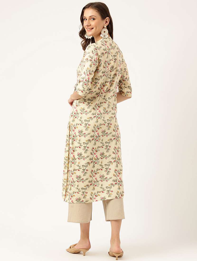 women's straight kurta - 19948919 -  Standard Image - 4