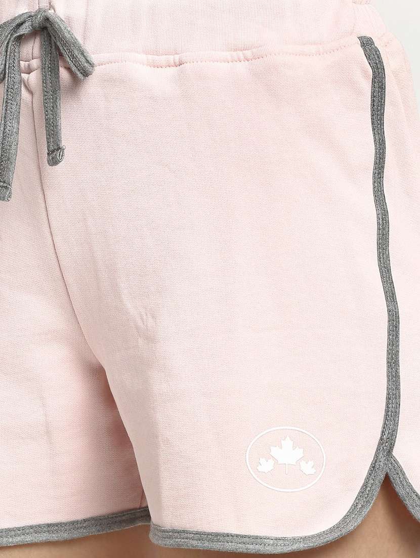 mid rise solid regular shorts - 19950700 -  Standard Image - 4