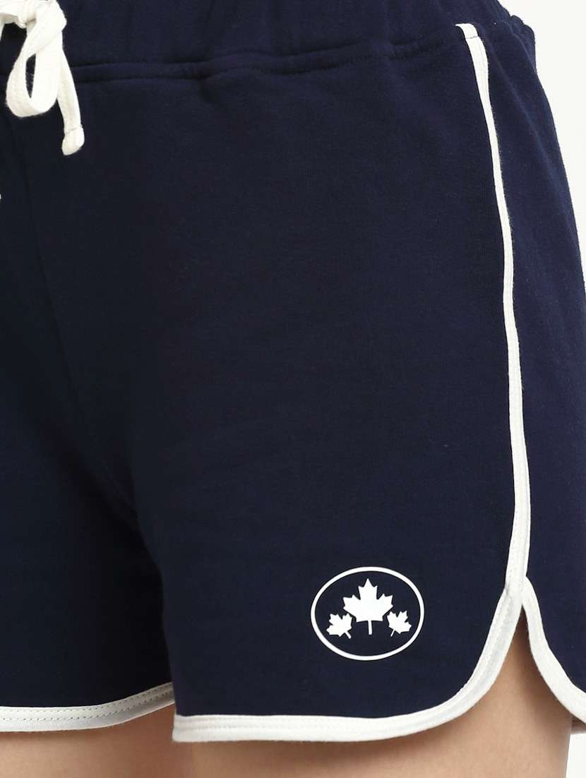 mid rise solid regular shorts - 19950705 -  Standard Image - 4