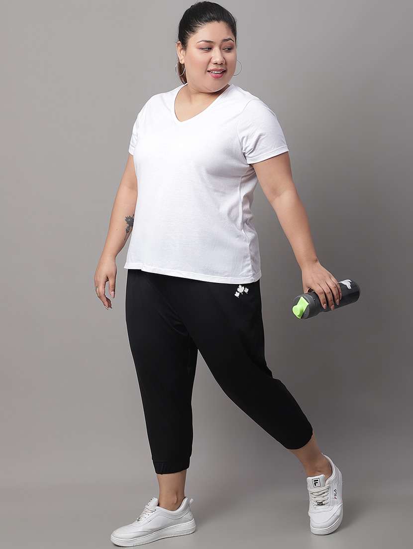 black polyester yoga pants track - 19950752 -  Standard Image - 4