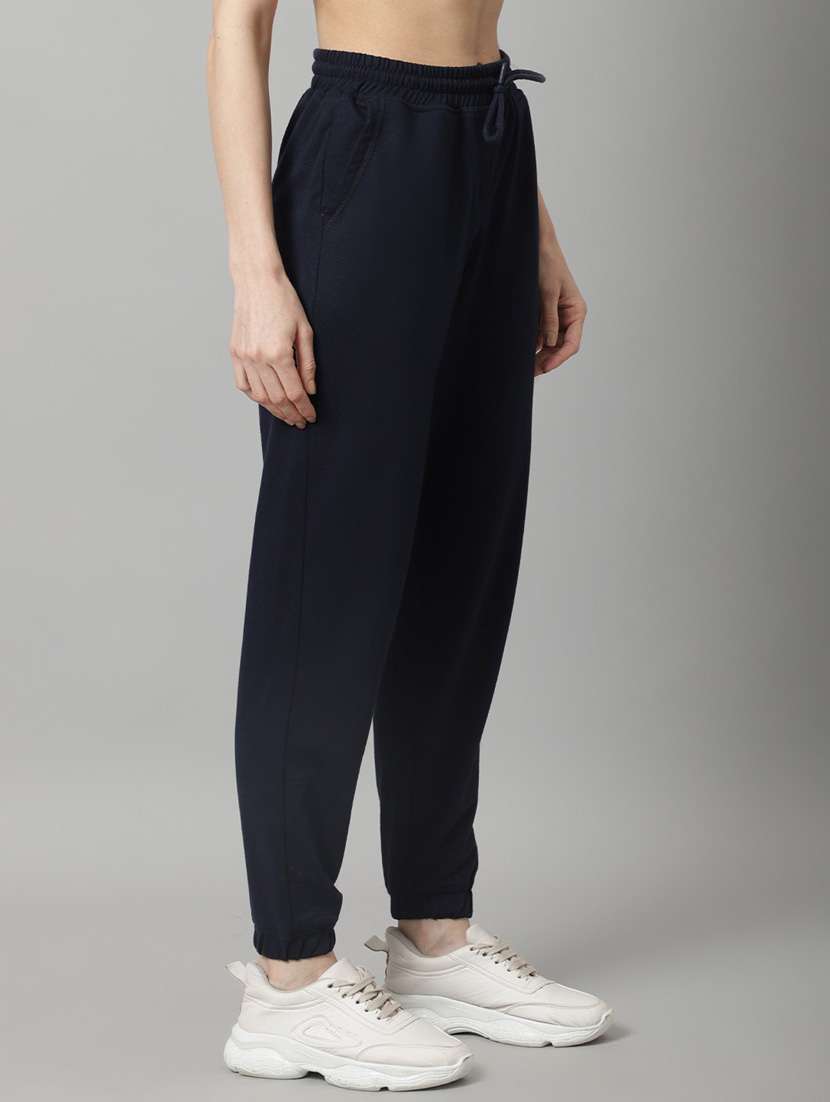 blue cotton track pants - 19950760 -  Standard Image - 1