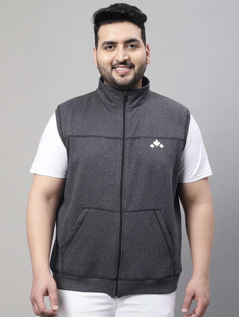 solid cotton casual jacket