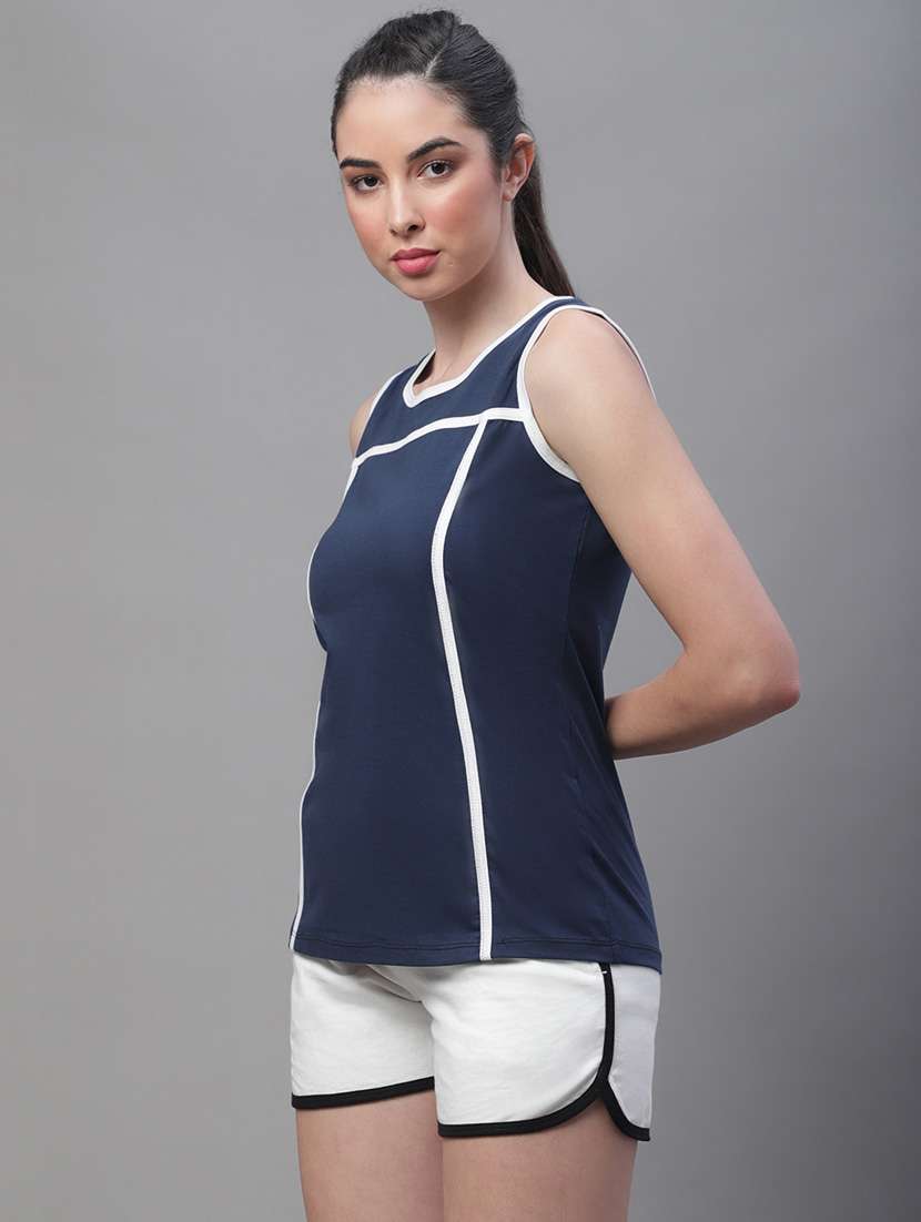 women's striped round neck t-shirt - 19950841 -  Standard Image - 1