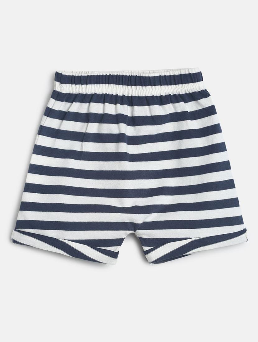 pack of 3 striped & printed shorts - 19951727 - Standard Image - 1