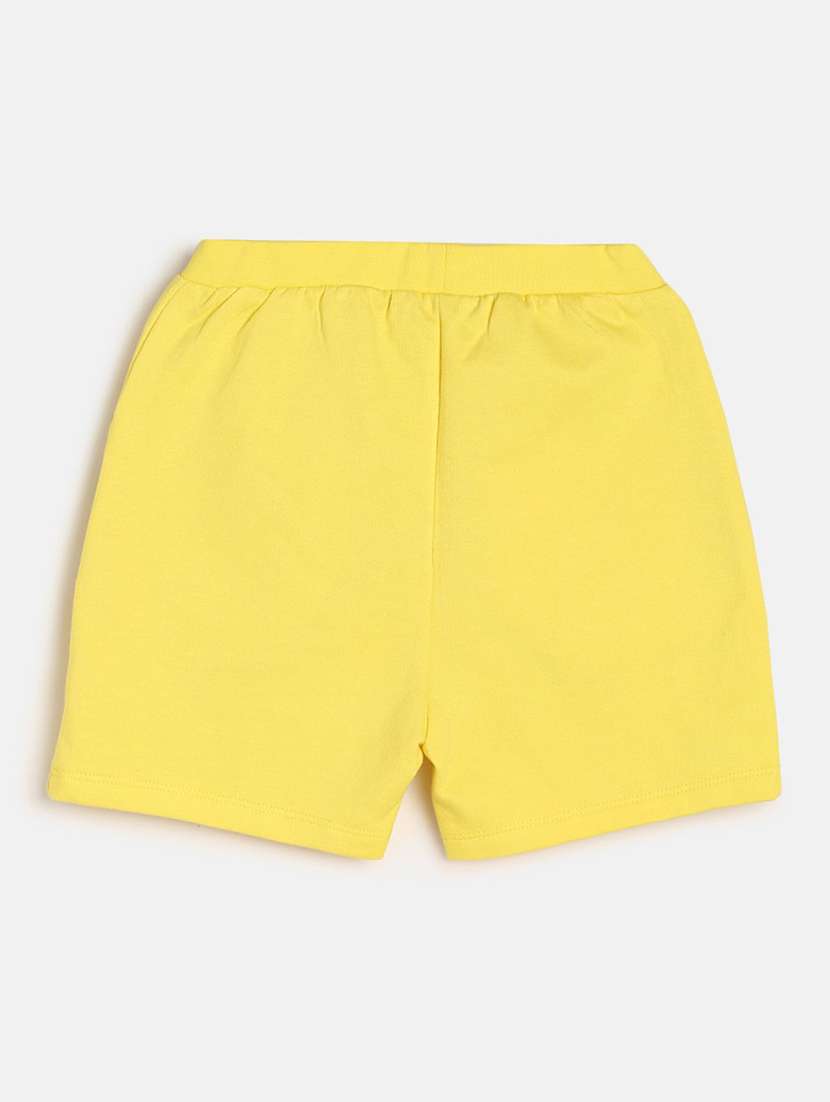 yellow solid shorts - 19951733 -  Standard Image - 1