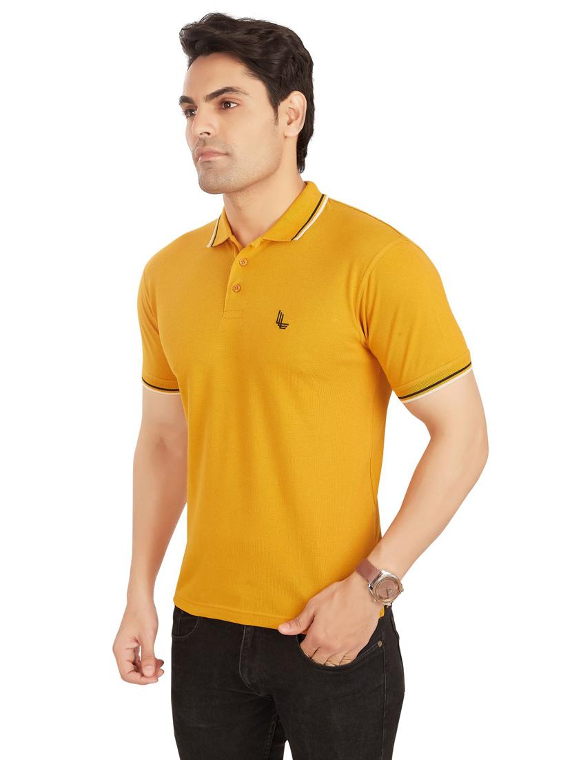 polo neck solid regular t-shirt - 19956500 - Standard Image - 1