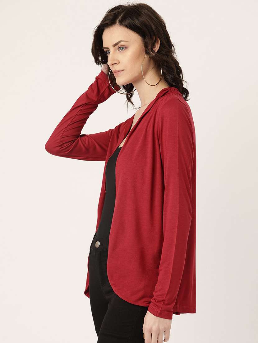 curve hem viscose regular shrug - 19956748 -  Standard Image - 1