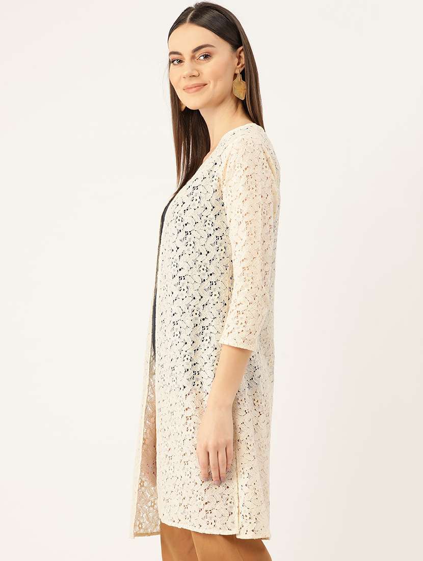 raschel knit regular shrug - 19956792 -  Standard Image - 1