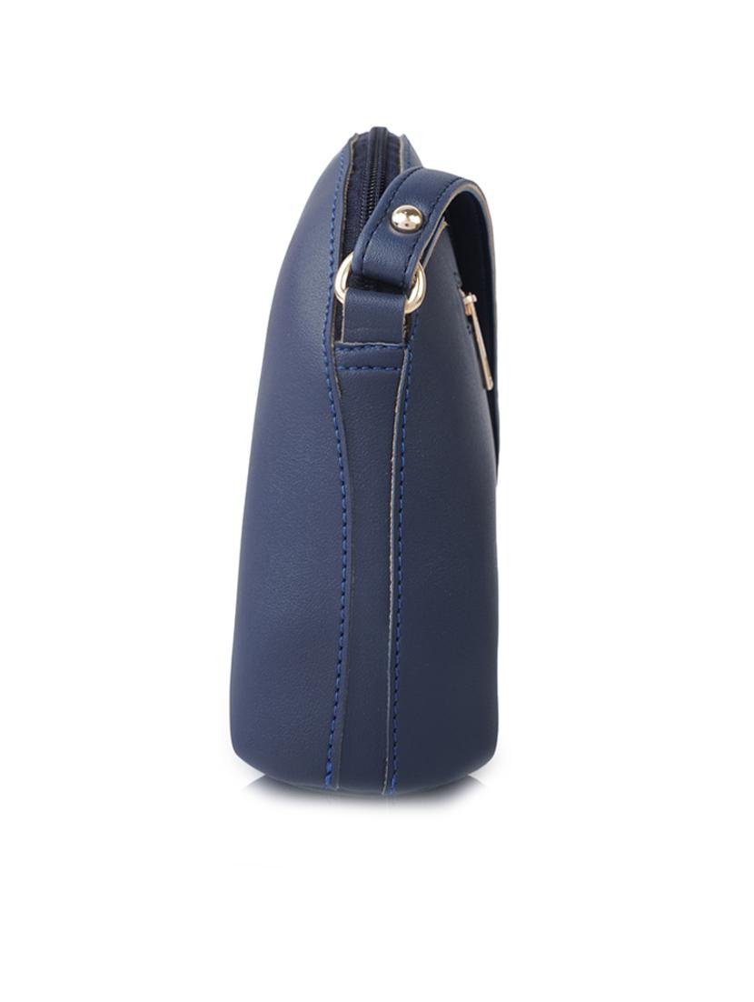 blue leatherette (pu) sling bag - 19957362 - Standard Image - 4