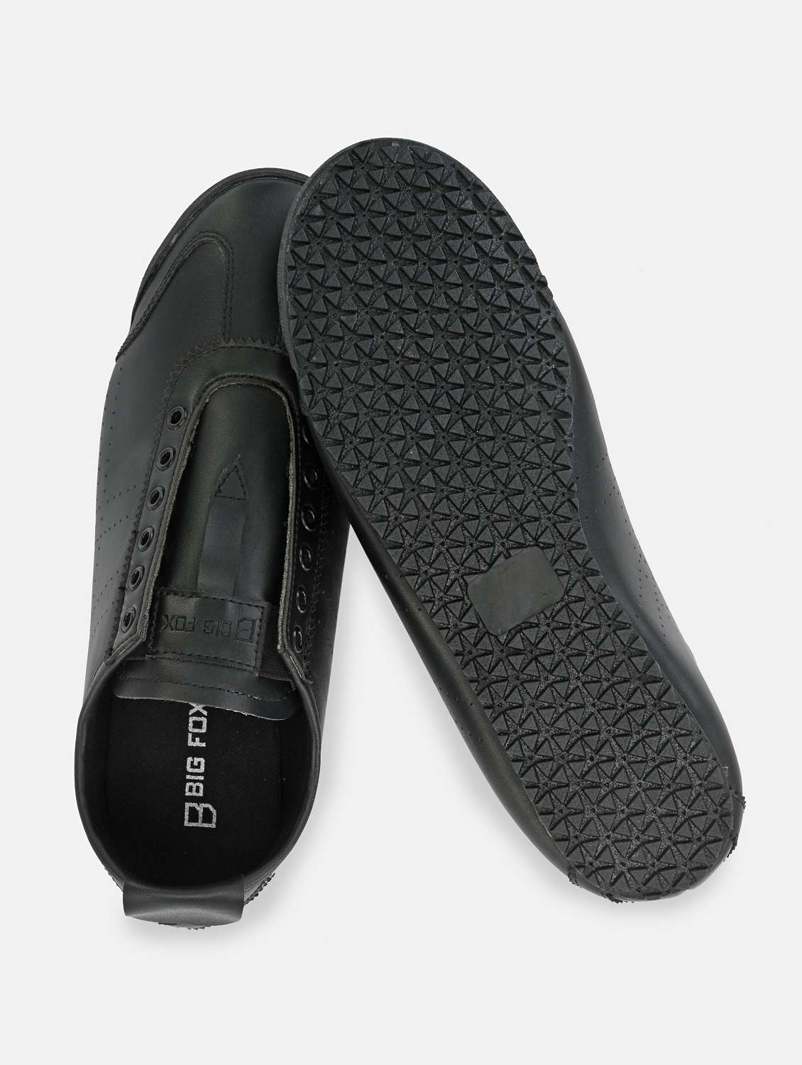 black solid lace up sneaker - 19957512 - Standard Image - 4