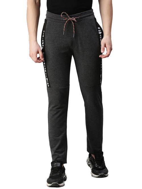 mid rise solid ankle length track pant - 19957779 -  Standard Image - 0