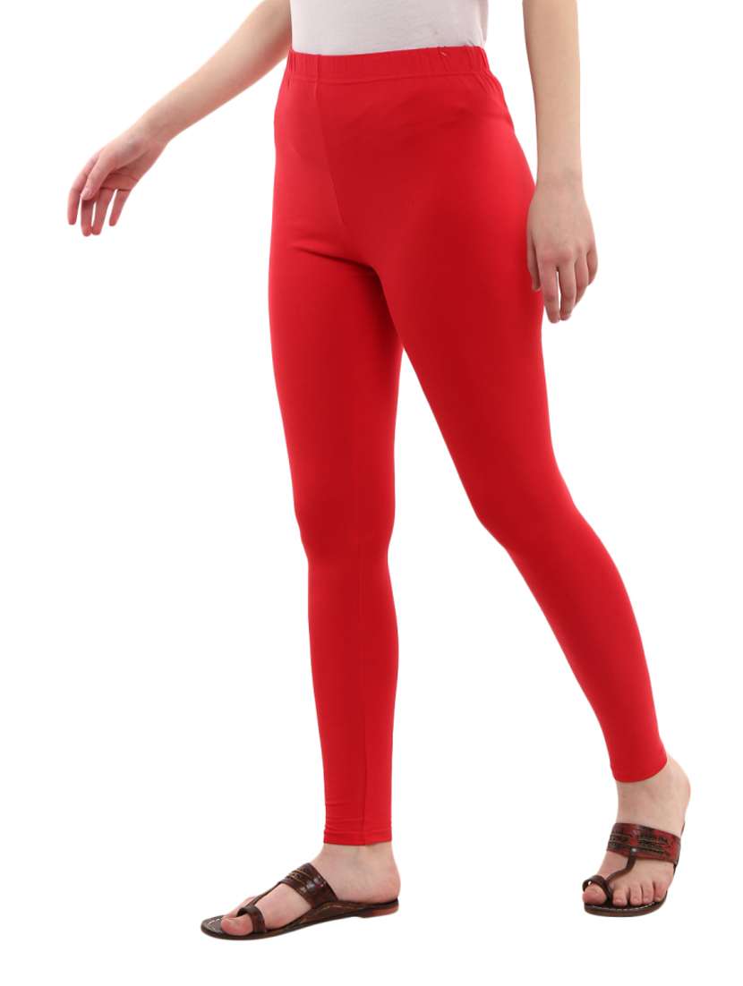 red cotton leggings - 19957892 -  Standard Image - 1