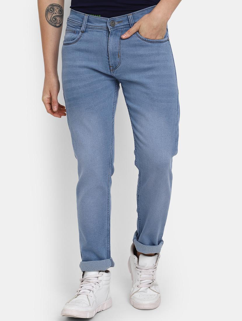 mens slim fit plain jeans - 19959276 - Zoom Image - 0