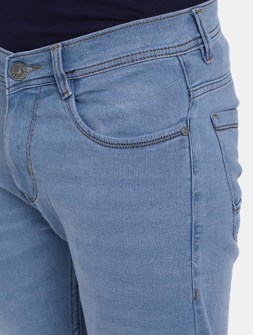 mens slim fit plain jeans - 19959276 - Standard Image - 4