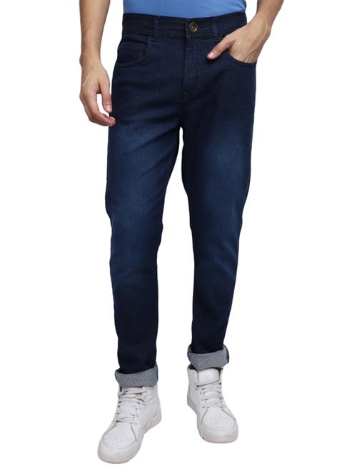 mens slim fit plain jeans - 19959308 - Standard Image - 0