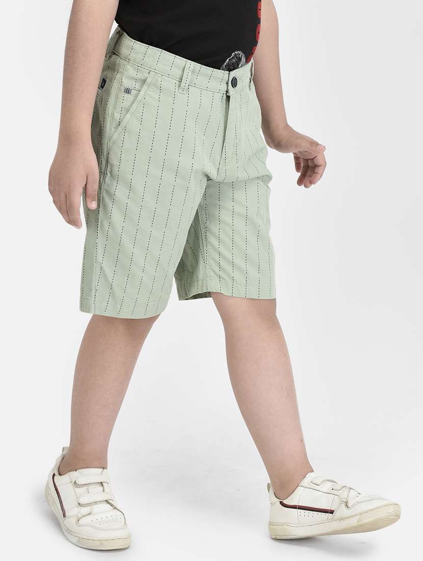 green printed shorts - 19959503 -  Standard Image - 1