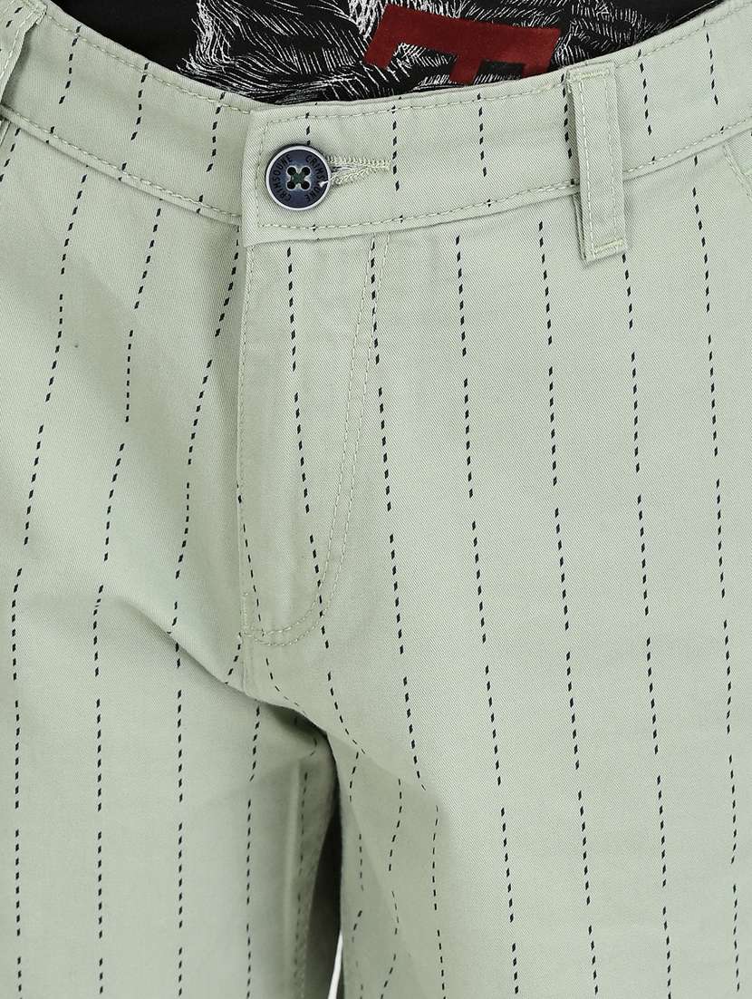 green printed shorts - 19959503 -  Standard Image - 4