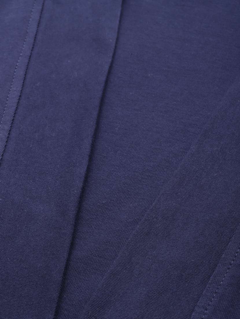 navy blue cotton shrug - 19959855 -  Standard Image - 4