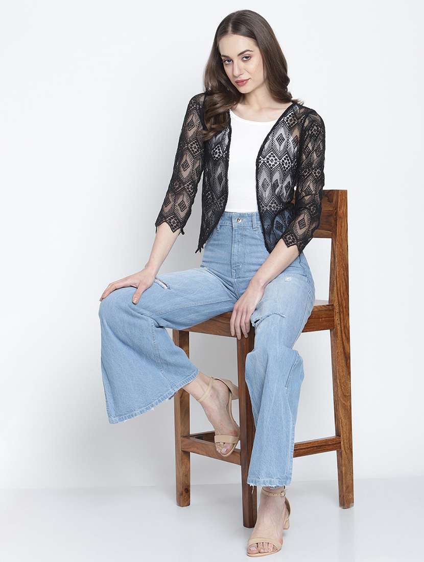 black self design regular shrug - 19960103 -  Standard Image - 4