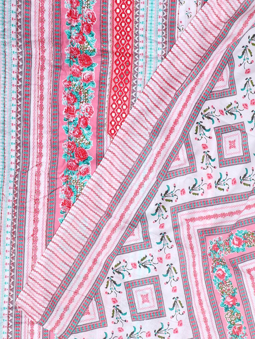 printed unstitched suit set - 19960654 - Standard Image - 1