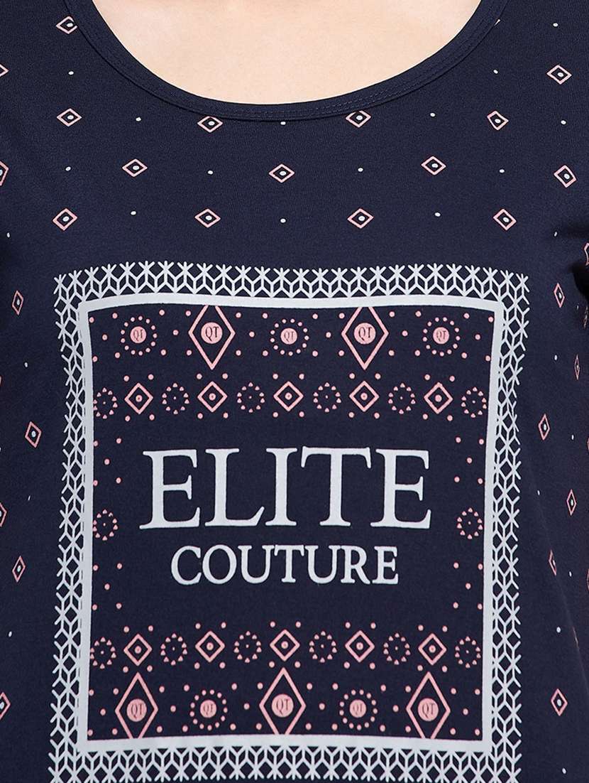 women's all over print round neck t-shirt - 19961785 -  Standard Image - 4