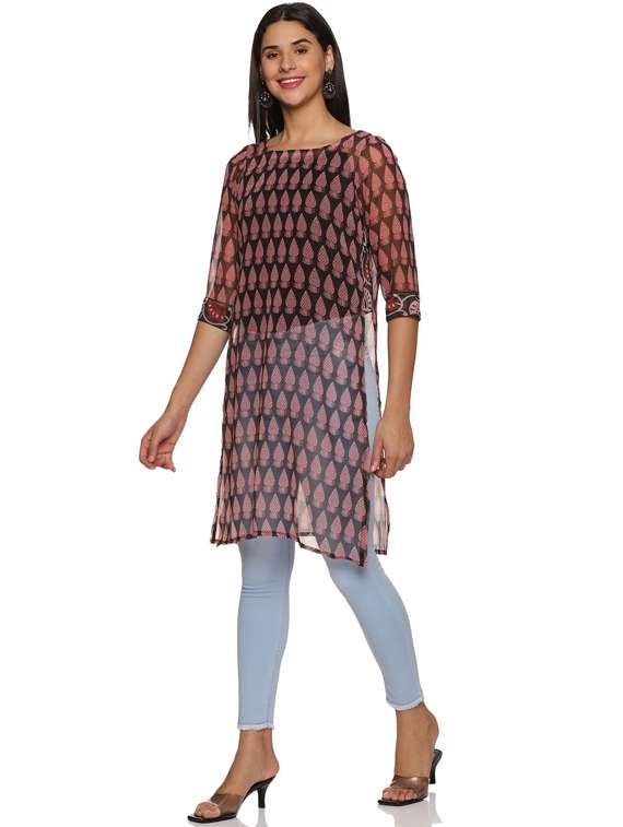 Women's Straight Kurta - 19962258 -  Standard Image - 1