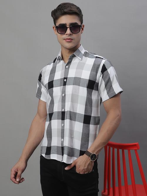 mens checks casual shirt - 19962983 -  Standard Image - 0