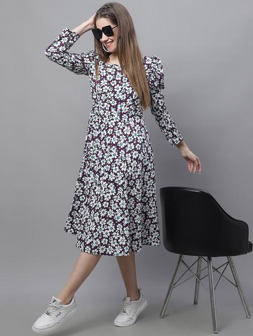 women's floral dress - 19963164 - Standard Image - 0