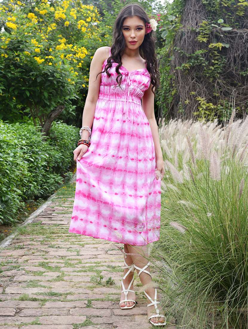 women's fit & flare paisley dress