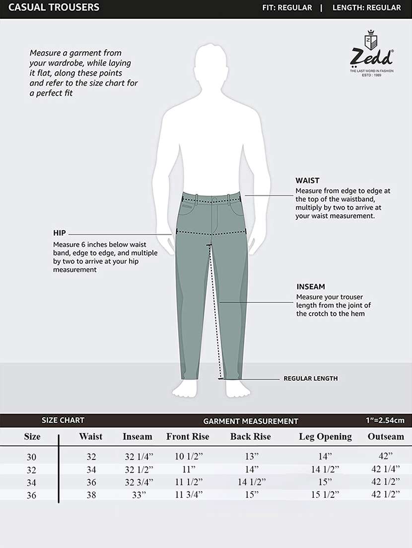 mid rise cotton flat front formal trouser - 19963257 -  Standard Image - 4