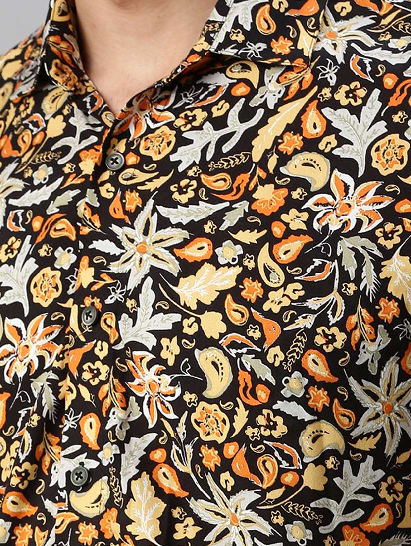 mens florals casual shirt - 19963546 -  Standard Image - 4
