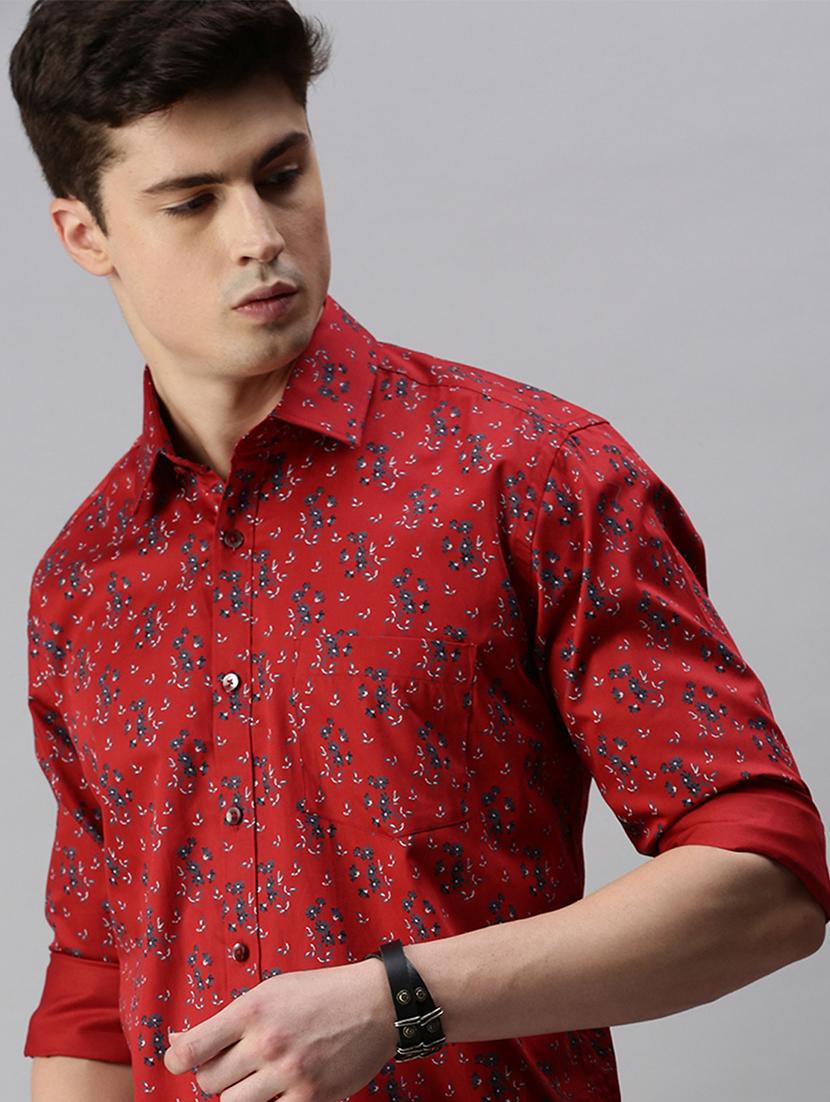 mens florals casual shirt - 19963552 - Standard Image - 4