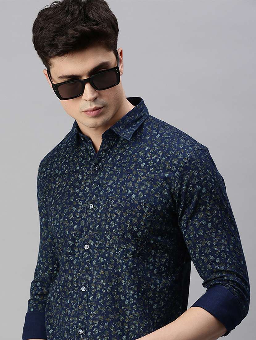 mens florals casual shirt - 19963557 - Standard Image - 4