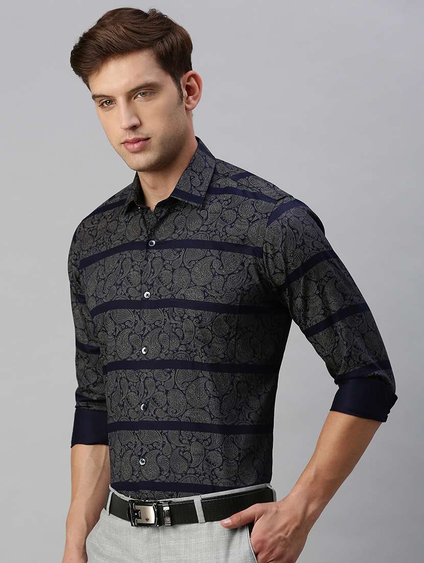 mens paisley formal shirt - 19963560 -  Standard Image - 1
