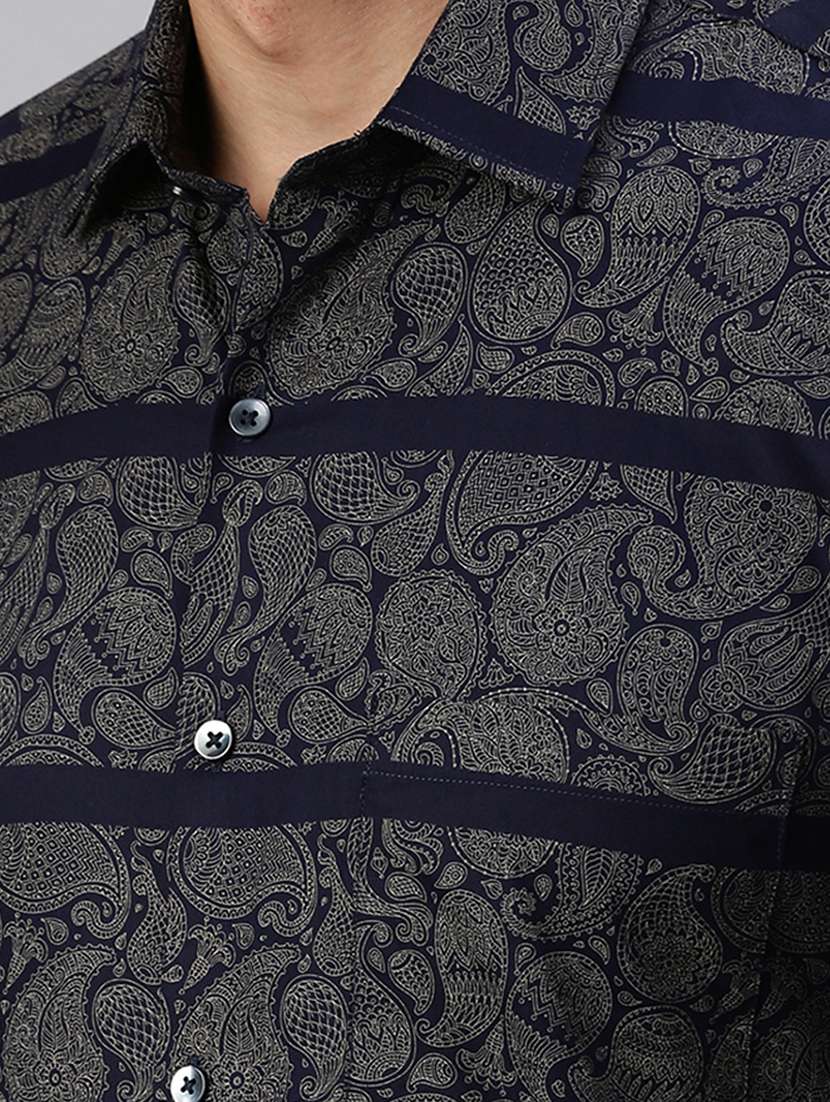 mens paisley formal shirt - 19963560 -  Standard Image - 4