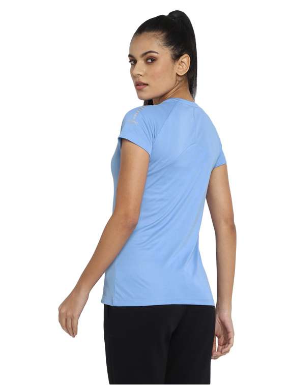 blue polyester regular tshirt - 19963752 - Standard Image - 1