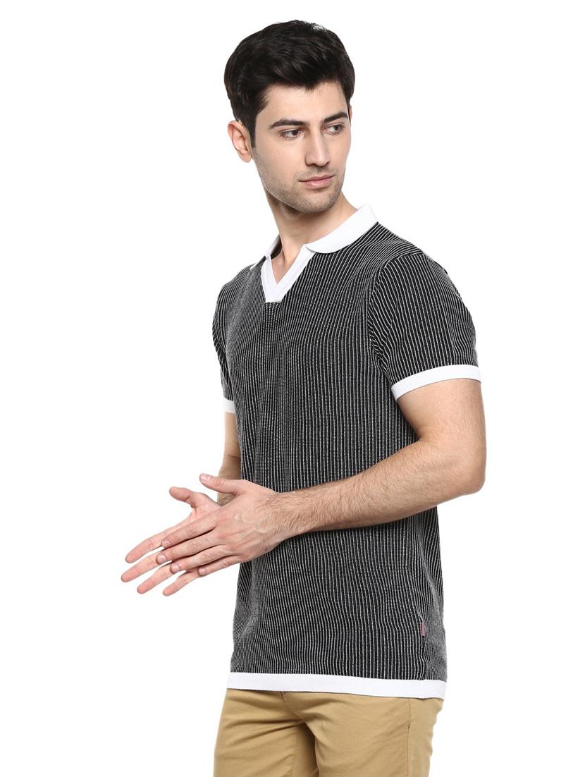 self design cotton polo t-shirt - 19963983 -  Standard Image - 1