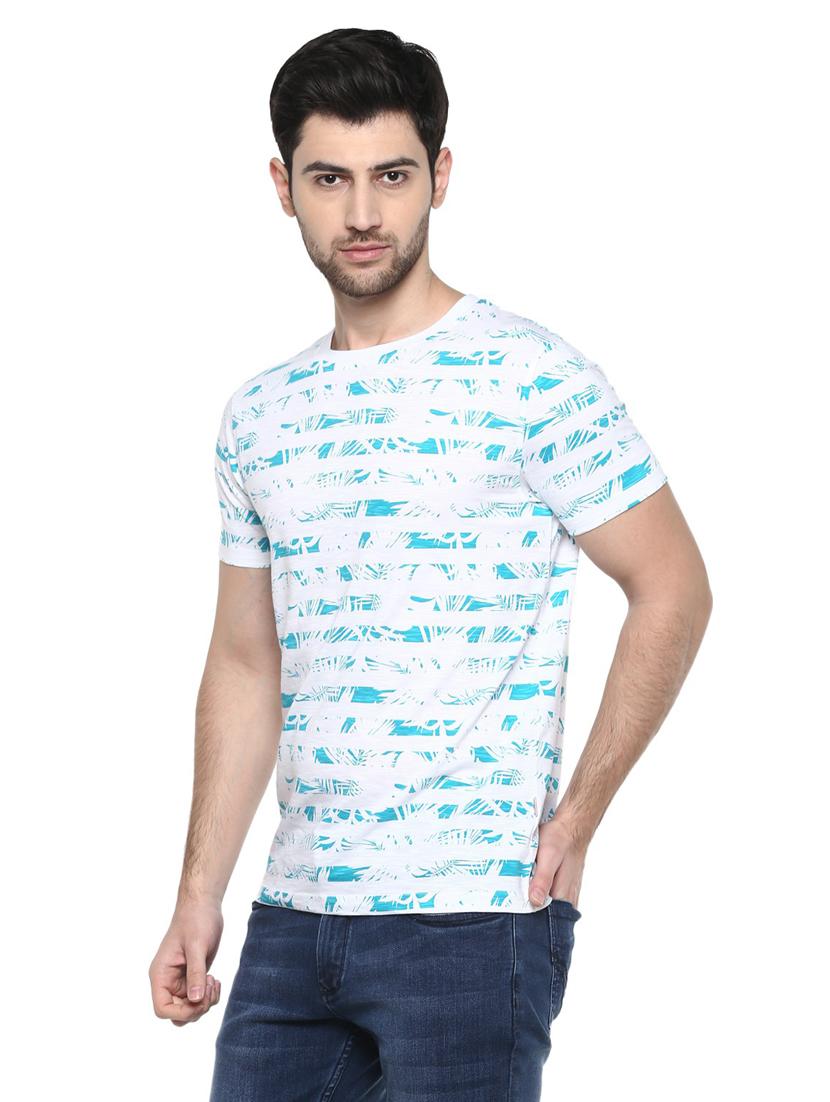 round neck printed regular t-shirt - 19963990 -  Standard Image - 1