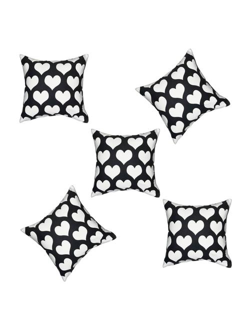 set of 5 printed cushions cover - 19964071 -  Standard Image - 0