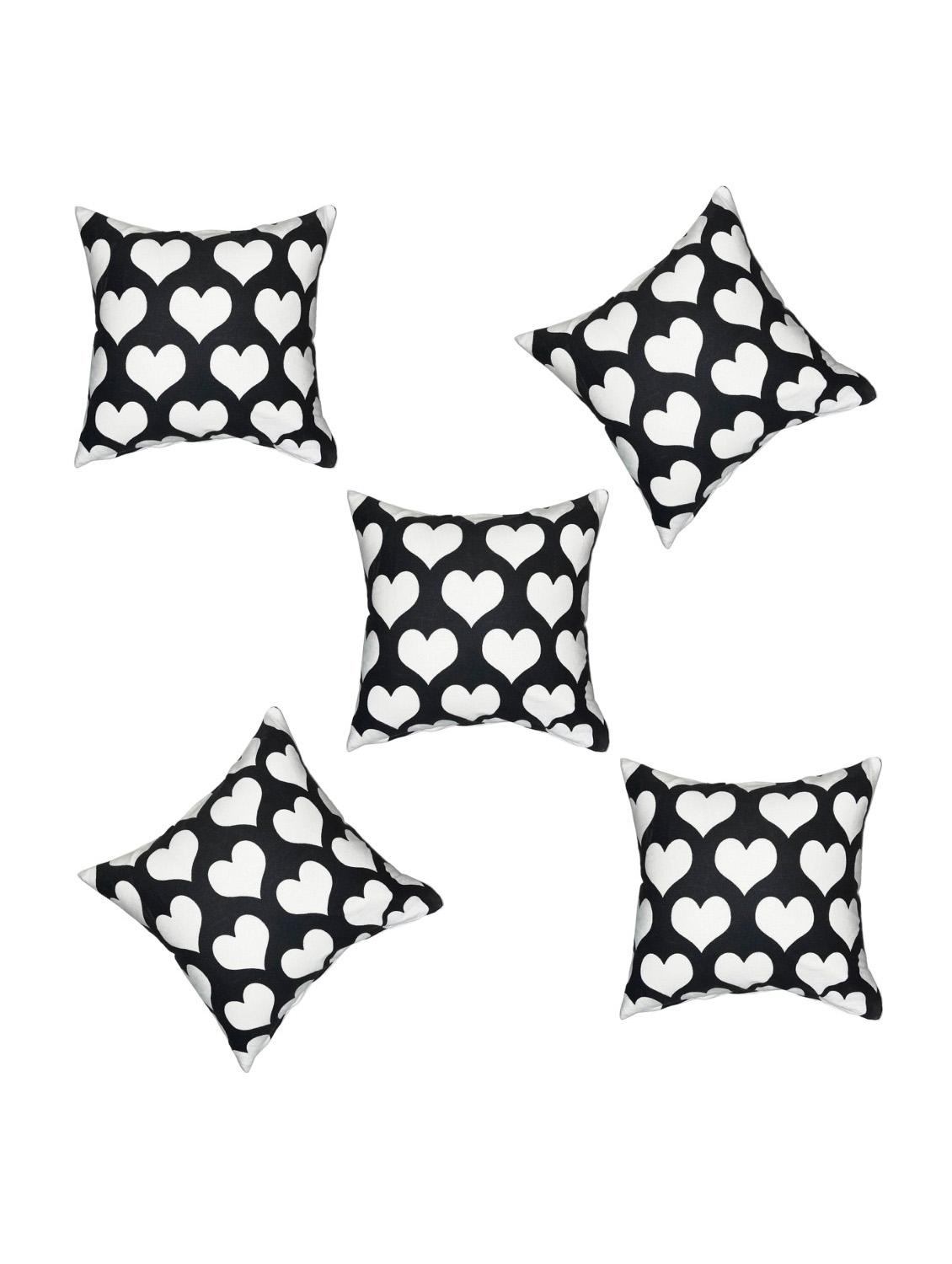set of 5 printed cushions cover - 19964071 -  Zoom Image - 0