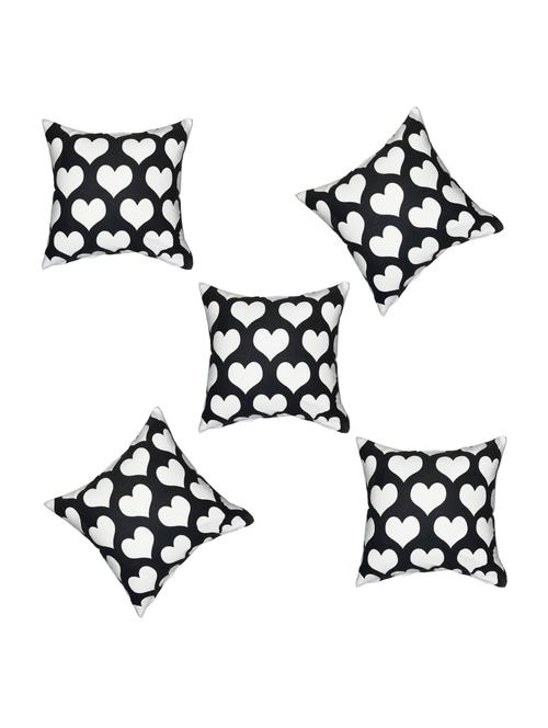 set of 5 printed cushions cover - 19964072 - Standard Image - 0
