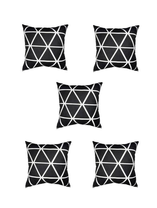 set of 5 printed cushions cover - 19964074 - Standard Image - 0