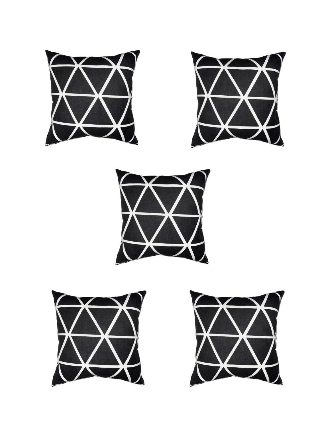 set of 5 printed cushions cover - 19964074 - Zoom Image - 0