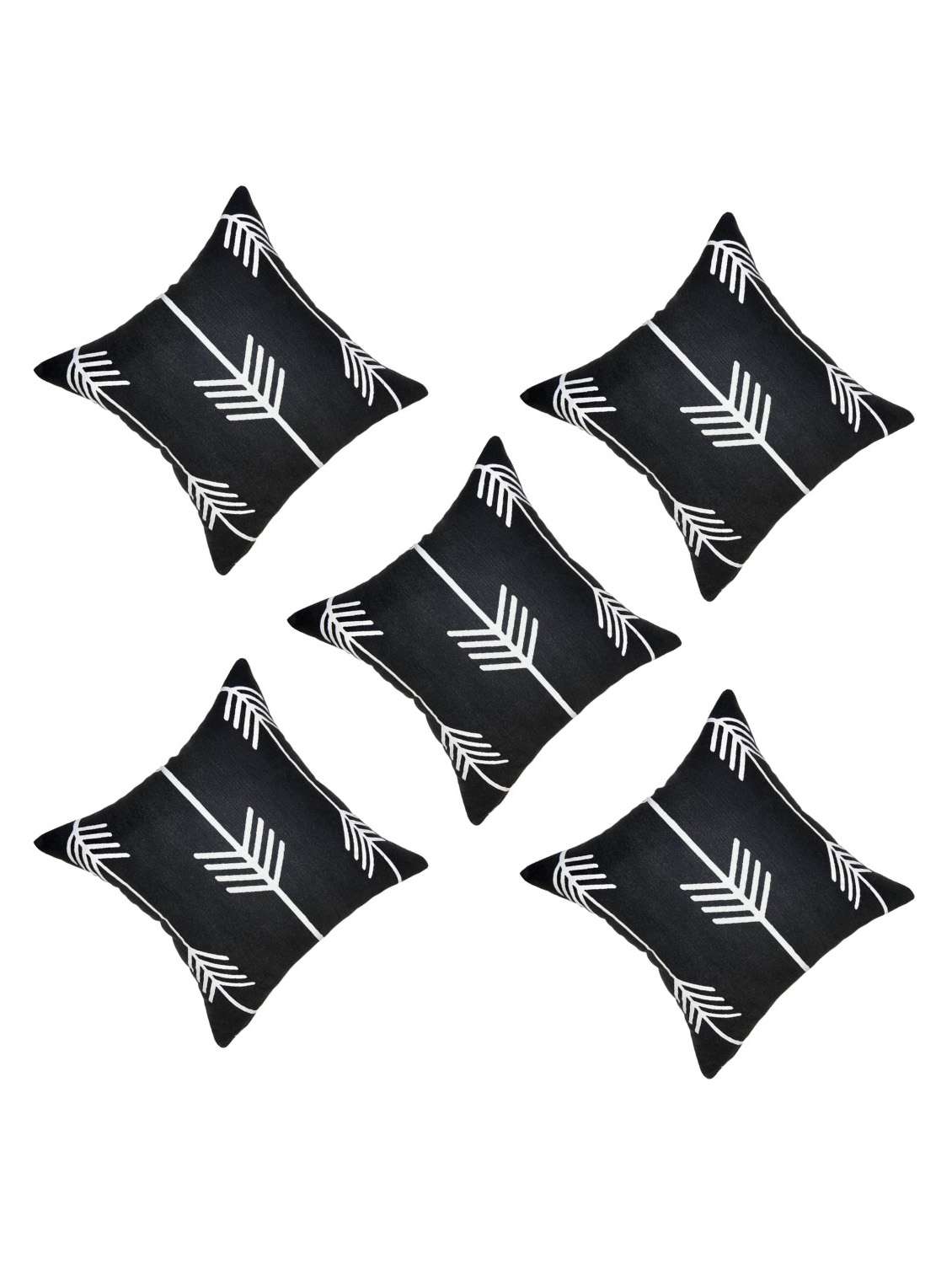 set of 5 printed cushions cover - 19964075 - Zoom Image - 0