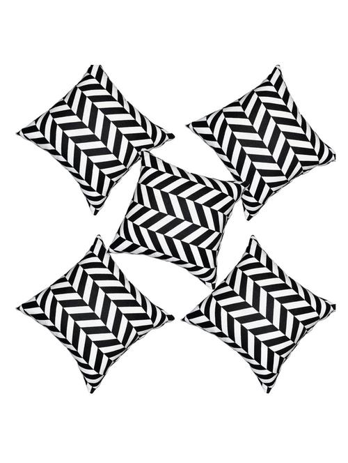 set of 5 printed cushions cover - 19964078 - Standard Image - 0