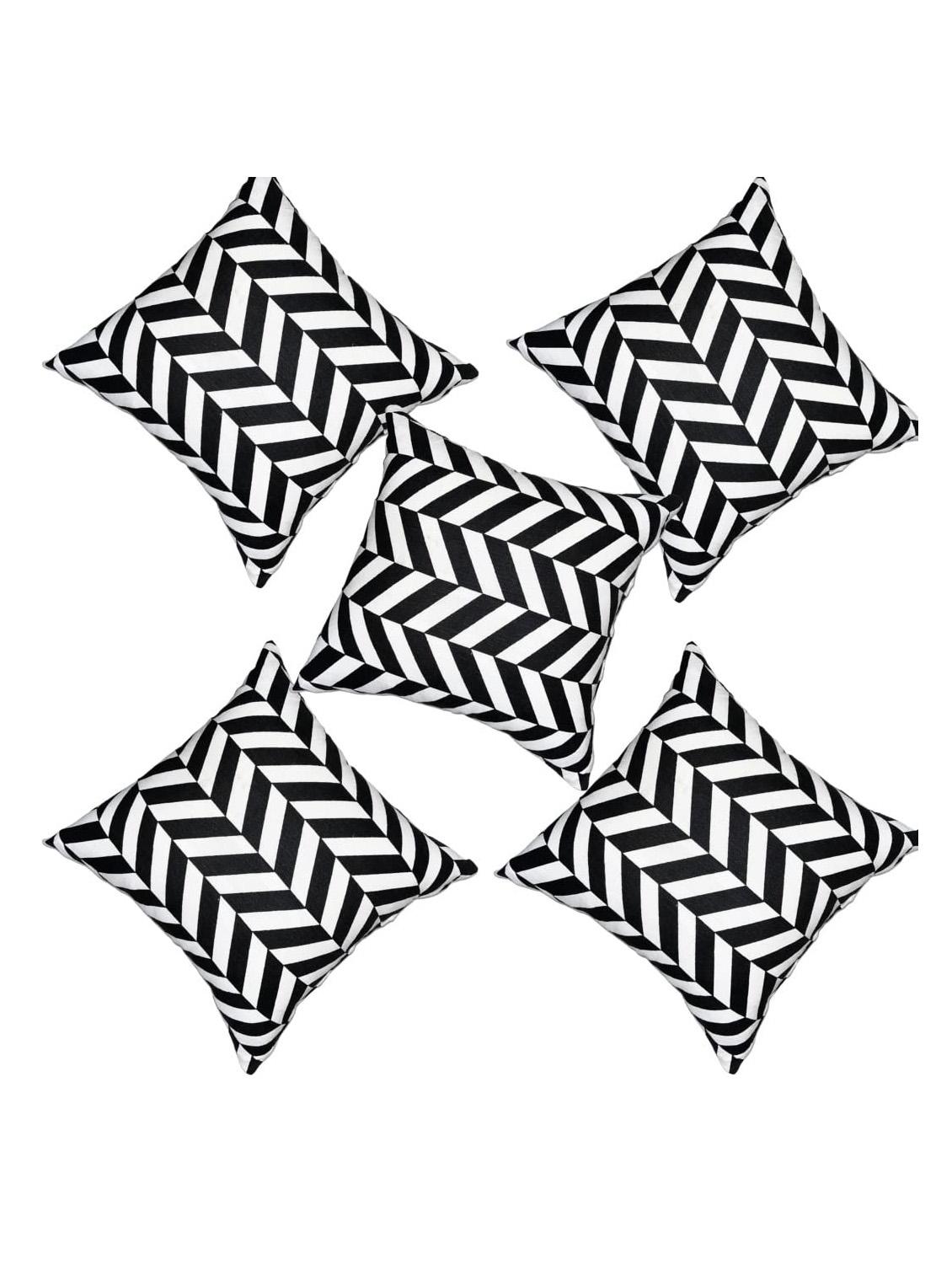 set of 5 printed cushions cover - 19964078 - Zoom Image - 0