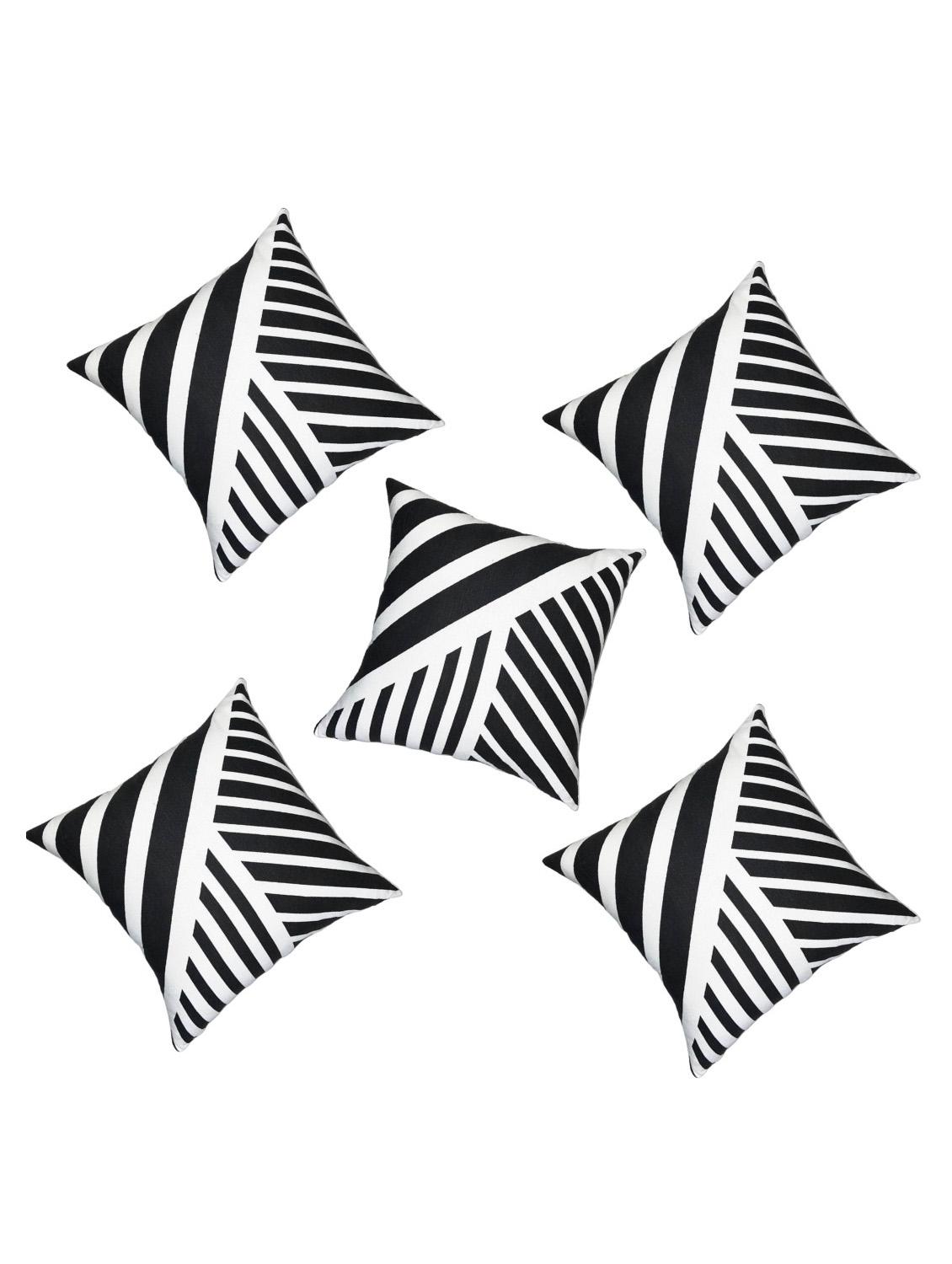 set of 5 printed cushions cover - 19964084 - Zoom Image - 0