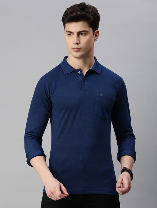 polo neck solid polo t-shirt - 19967895 -  Standard Image - 0