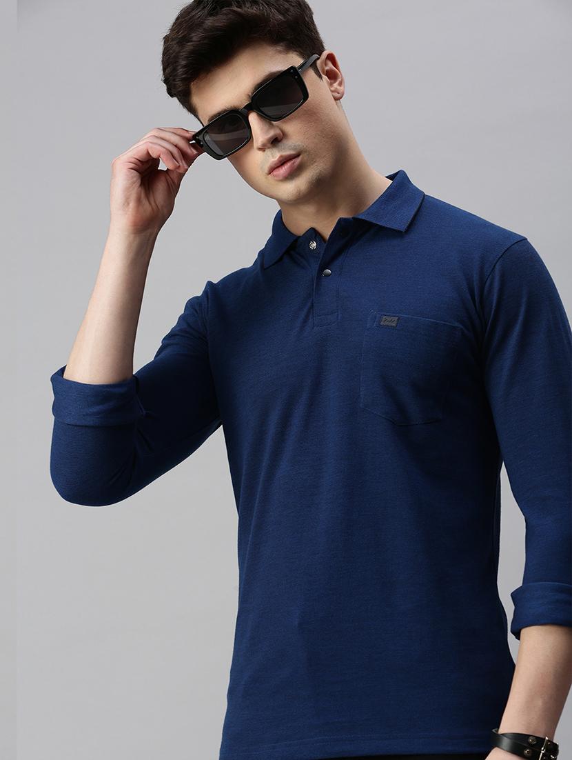 polo neck solid polo t-shirt - 19967895 - Standard Image - 4
